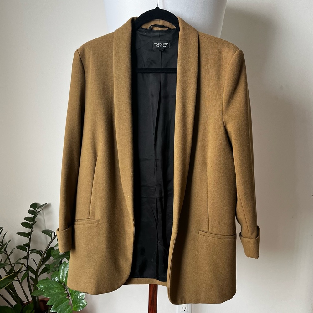 Topshop Goldenrod Blazer
